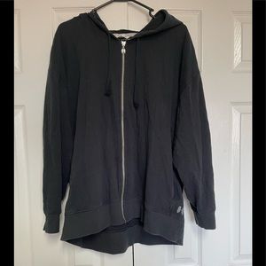 Victoria Secret Full Zip Black Sweatshirt